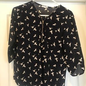 Dressy Top with zipper